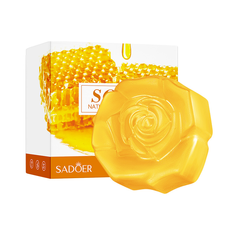 Castor Oil Soap - Sabonete de limpeza artesanal de mel