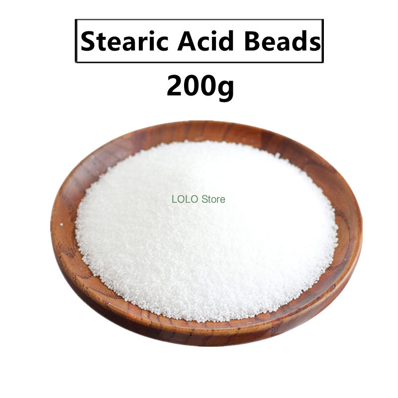 Soap Making Acid - 200g contas de ácido esteárico-vela de
