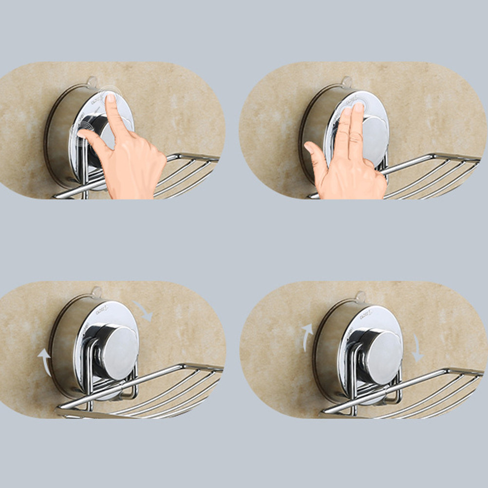 Soap Dish Draining - Suporte de Saboneteira com Sucção Potente