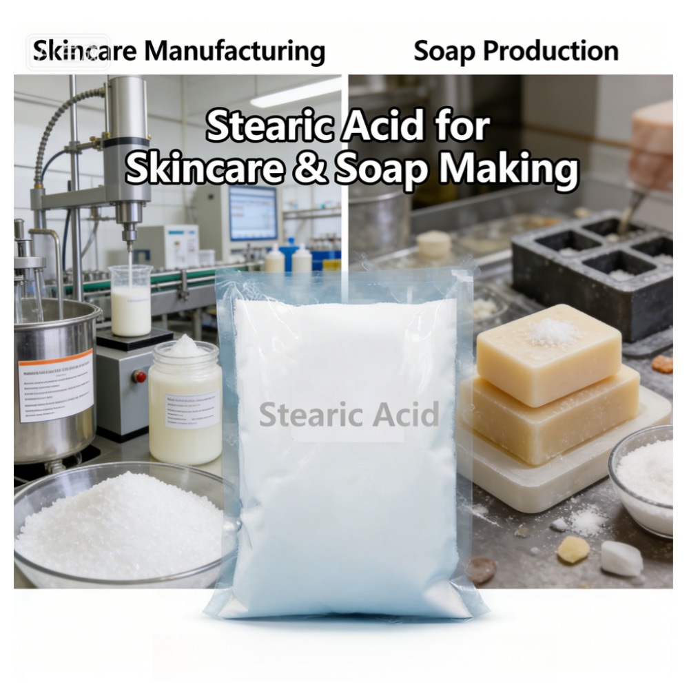 Soap Making Acid - Pó de Ácido Esteárico Premium 100%