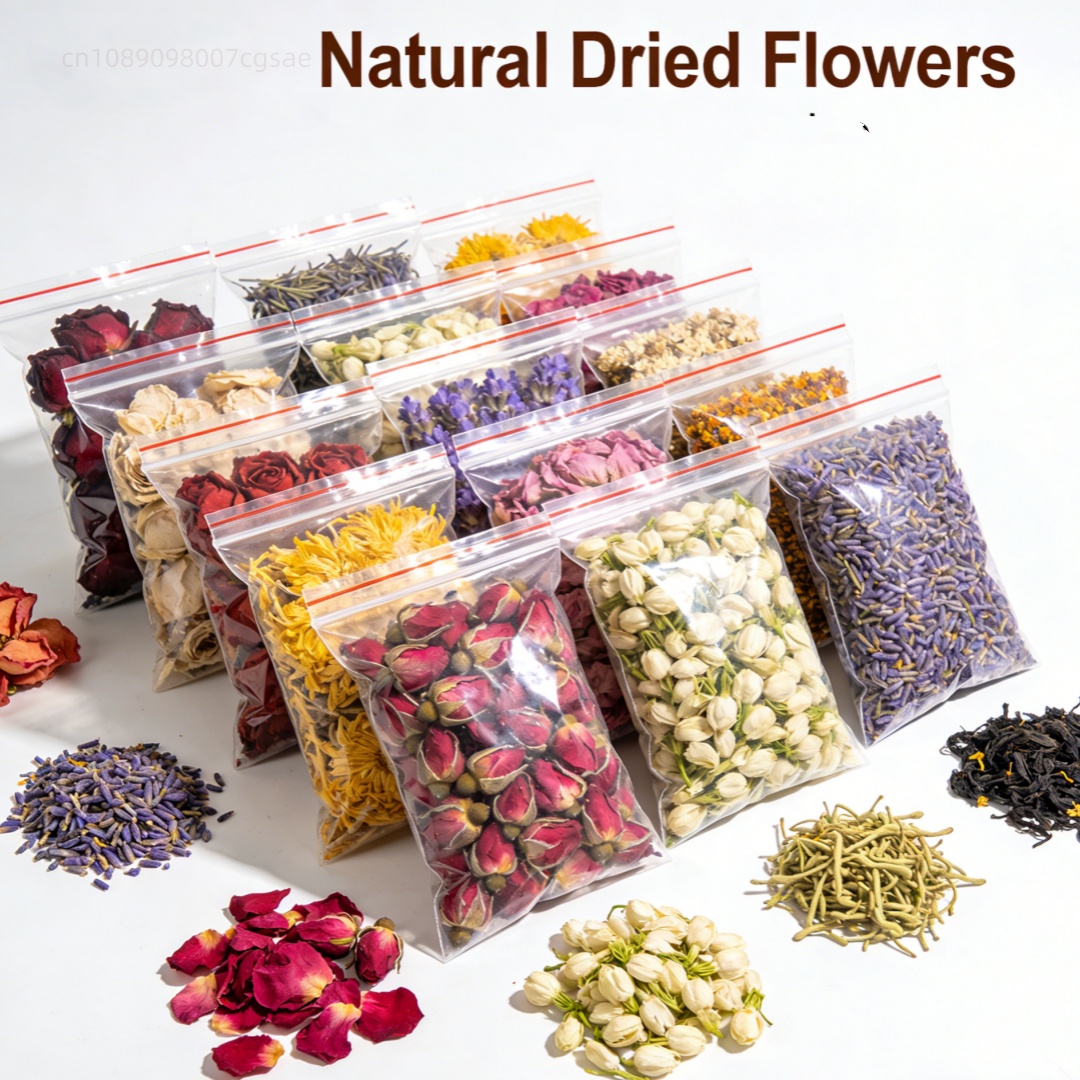 Soap Making Kit Organic - 30 Sacos de Flores Naturais Secas