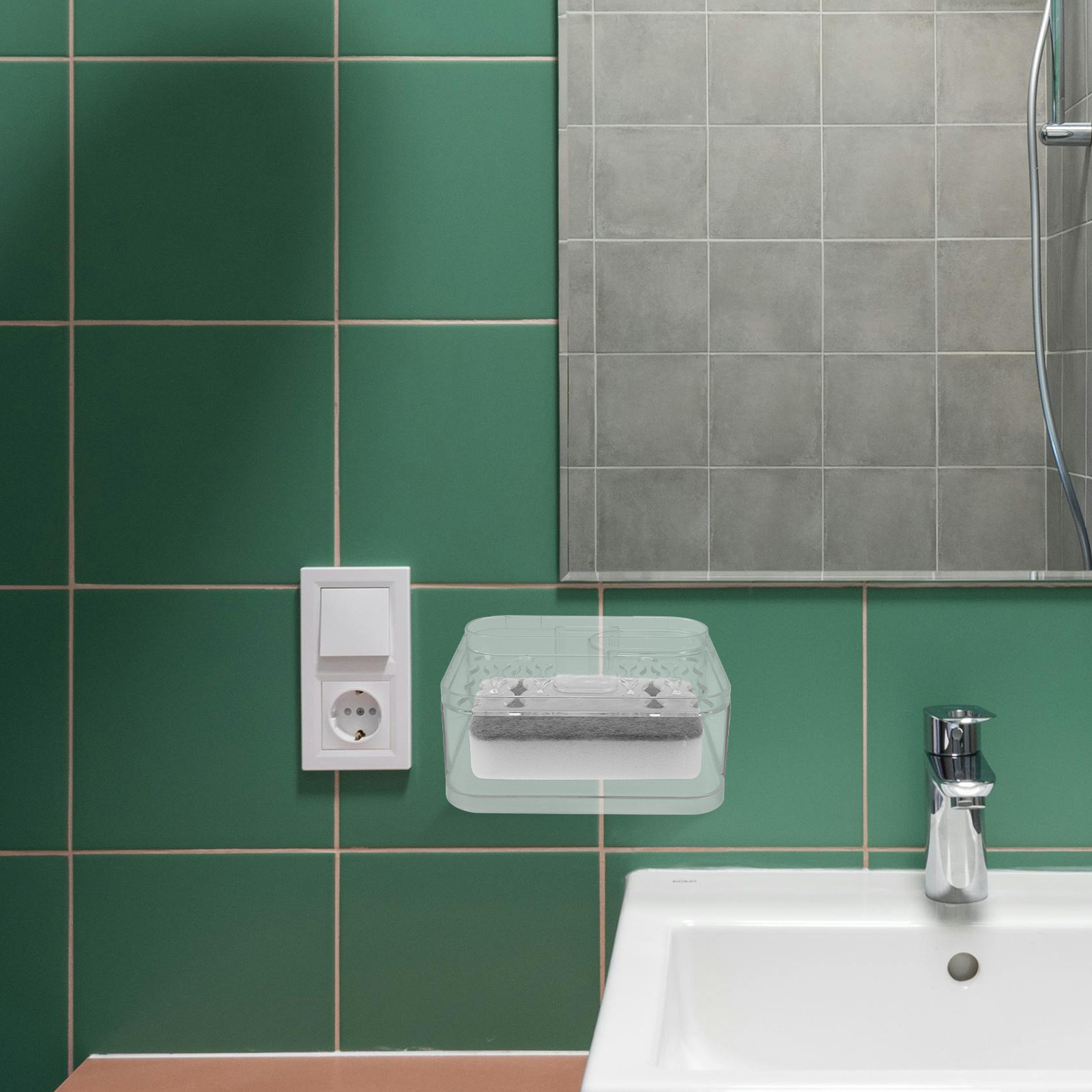 Soap Dish Draining - Suporte de Sabonete de Parede com