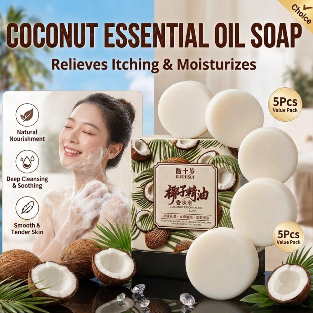 Coconut Oil Refined - Sabonete de Leite de Coco, Extrato