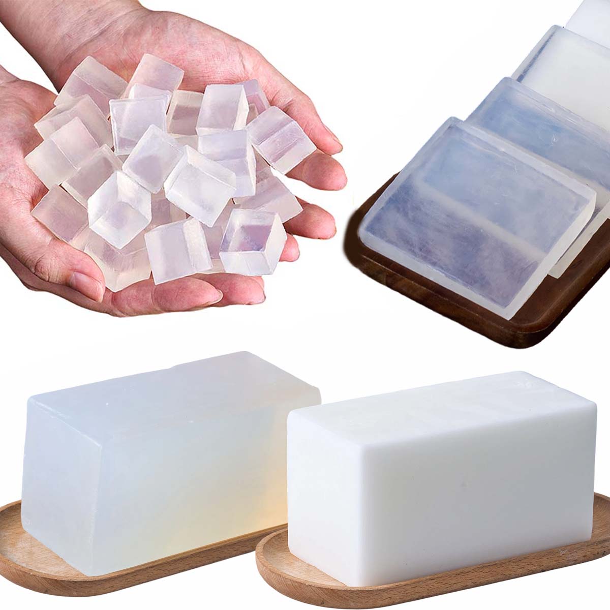 Soap Making Supplies Wholesale - 1000g base de sabão de glicerina