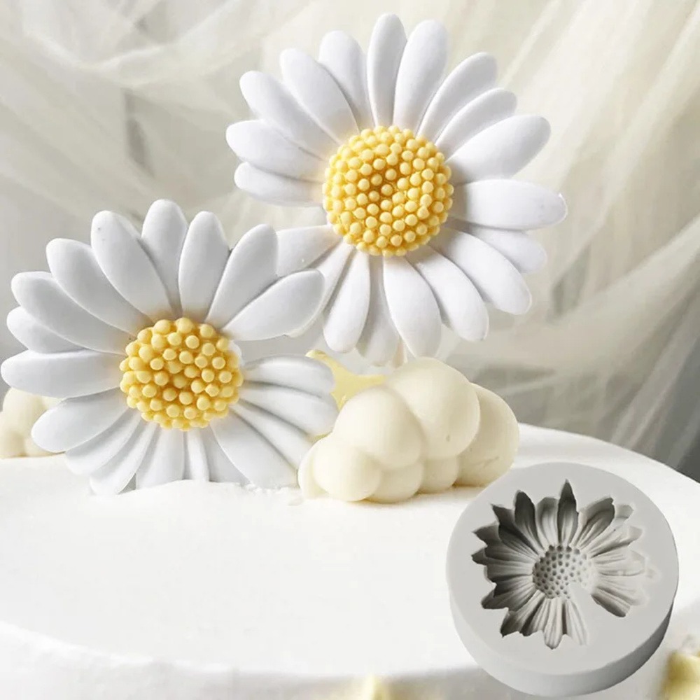 Soap Making Party - Molde de Flor Margarida 3D Molde