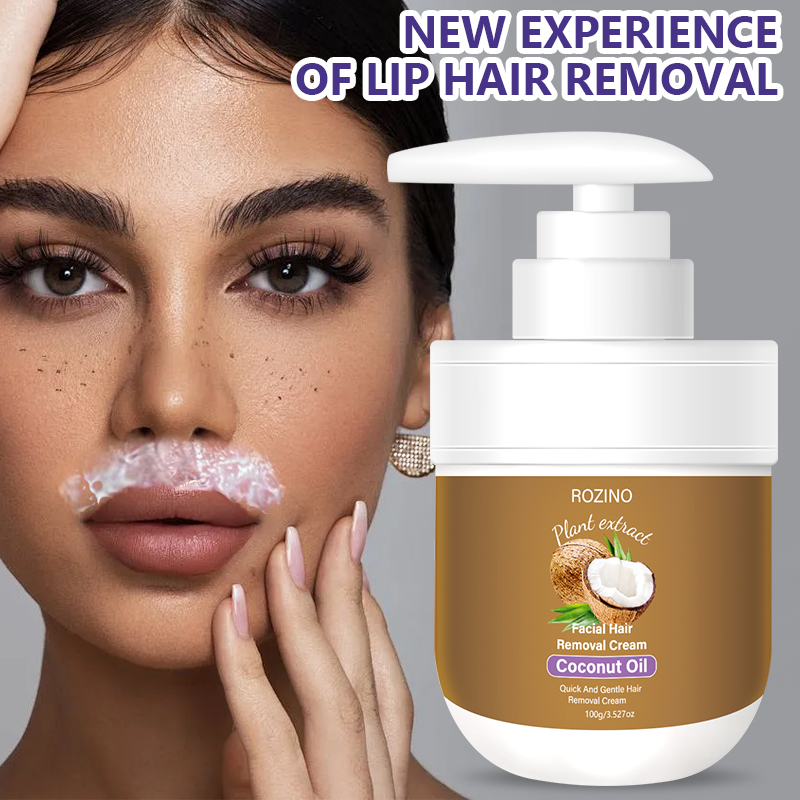 Coconut Oil Refined - Creme Depilatório Labial com Óleo de
