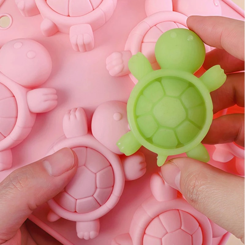 Soap Making Party - Molde de Silicone de Tartaruga para