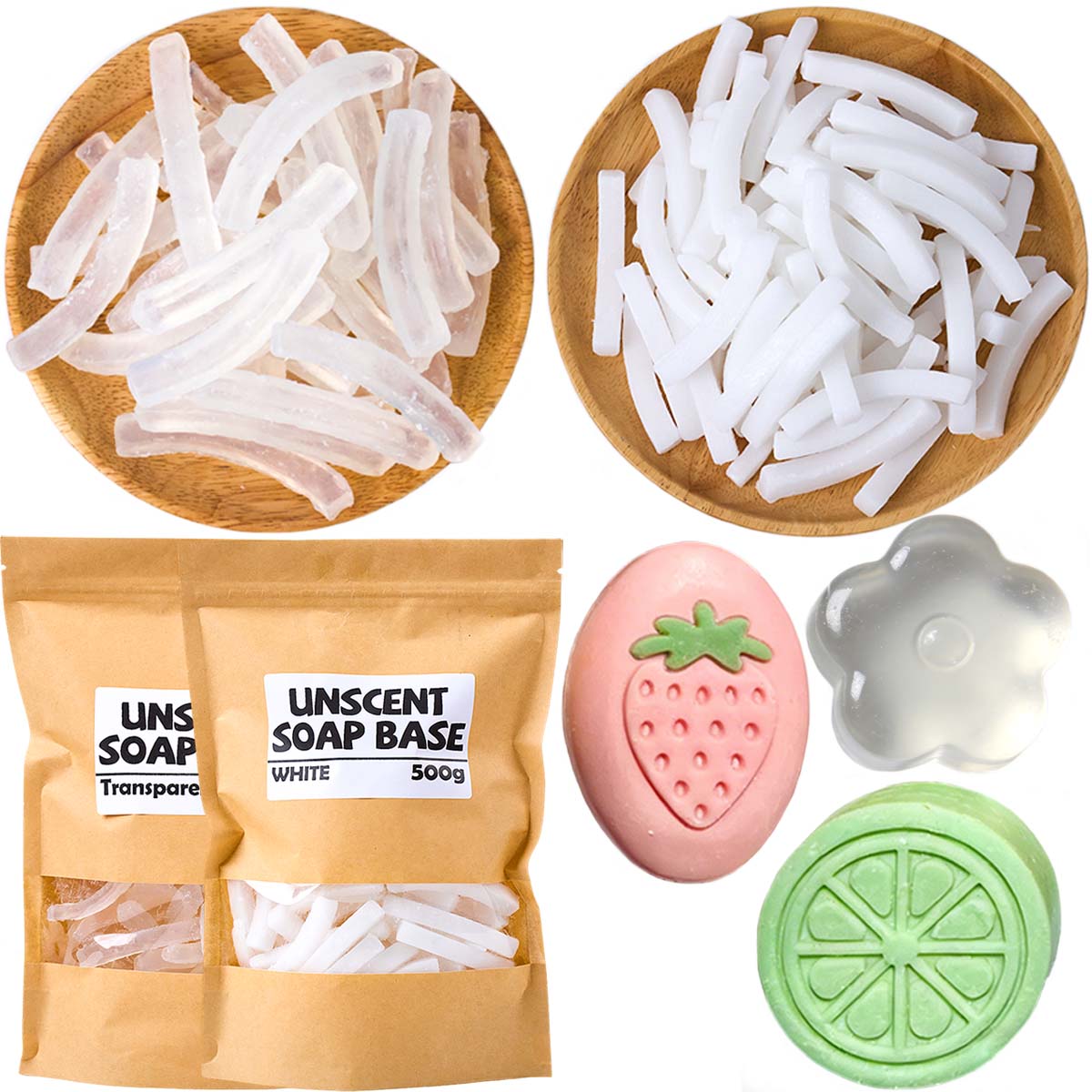 Soap Making Raw Material - Base de Sabão de Glicerina 500g