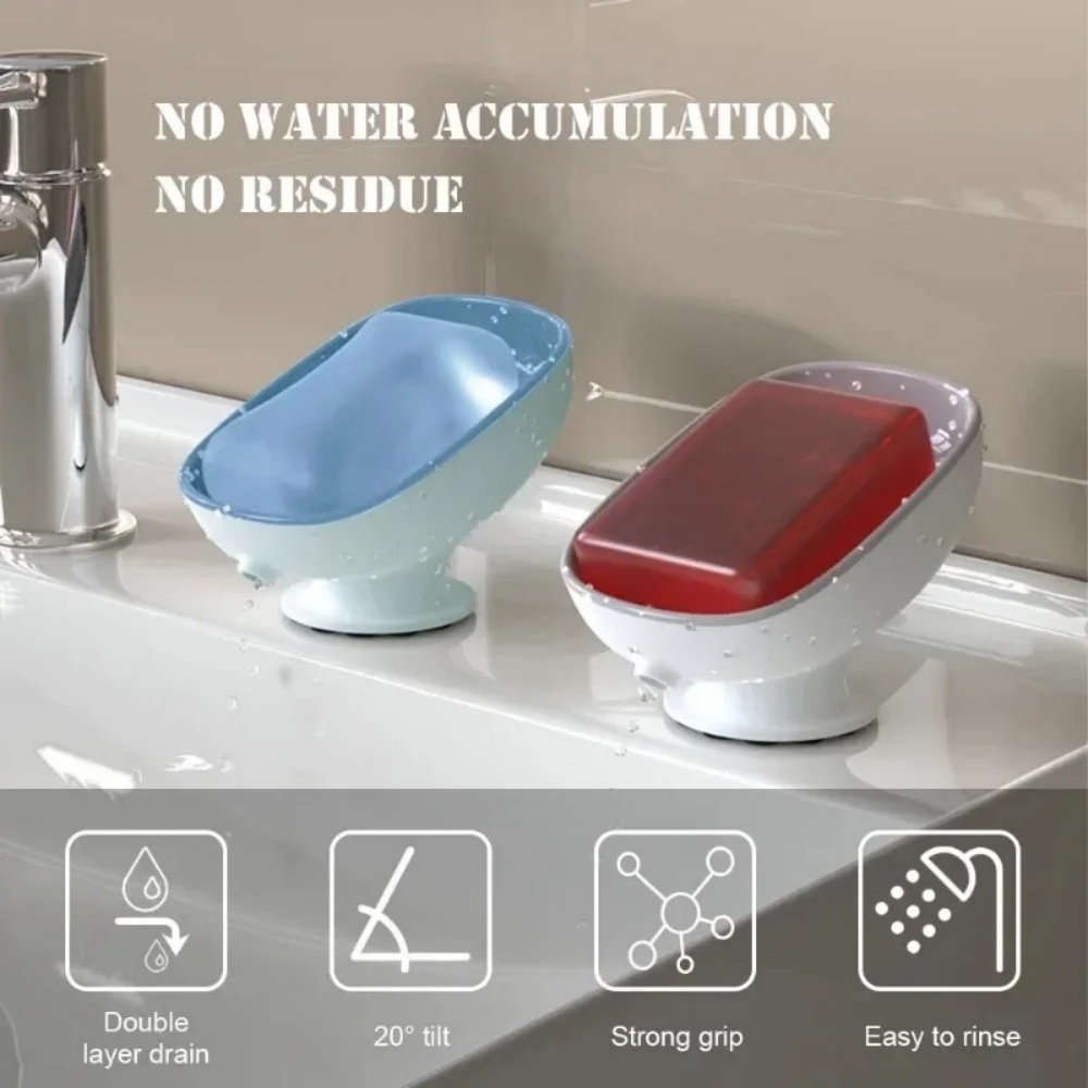 Soap Dish Draining - 1 unidade Saboneteira de Banheiro com
