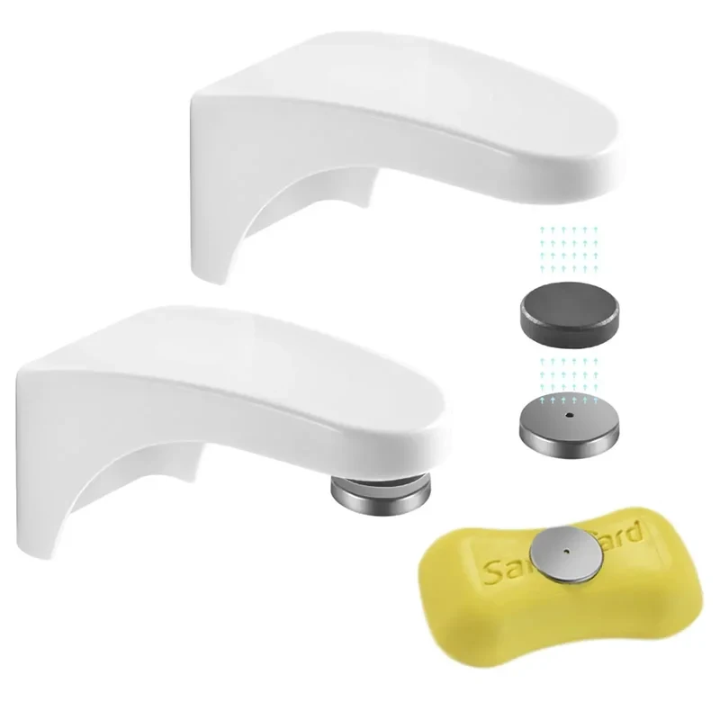 Soap Dish Draining - Suporte Magnético para Saboneteira, Caixa de