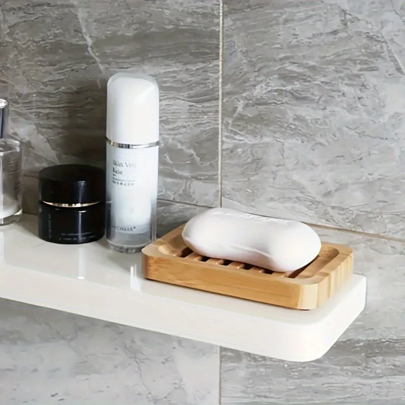 Bandeja de caixa de bambu de m - Soap Dish Draining avaliação e preço