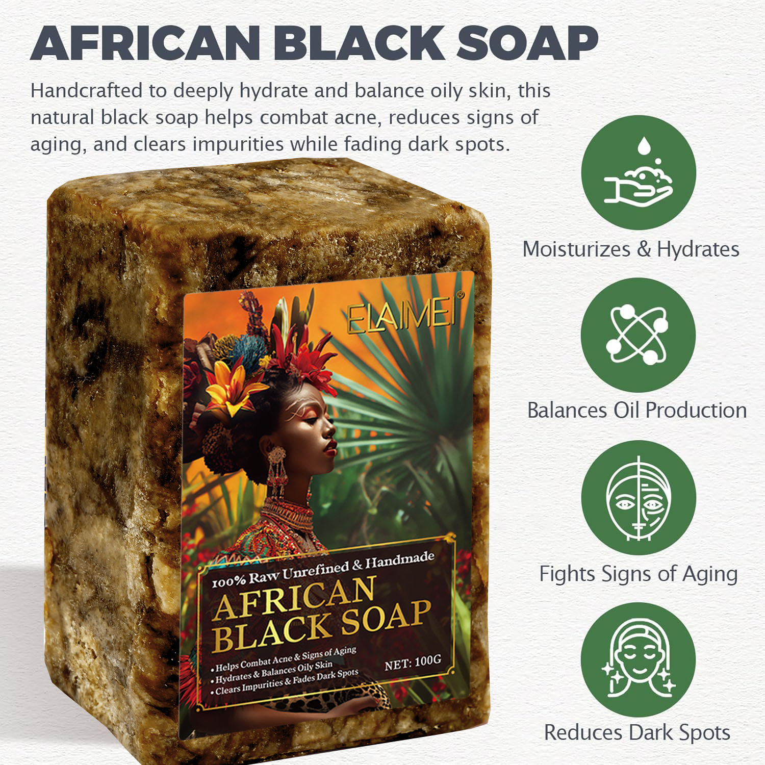 Sabonete preto africano cru pa - Coconut Oil Refined avaliação e preço