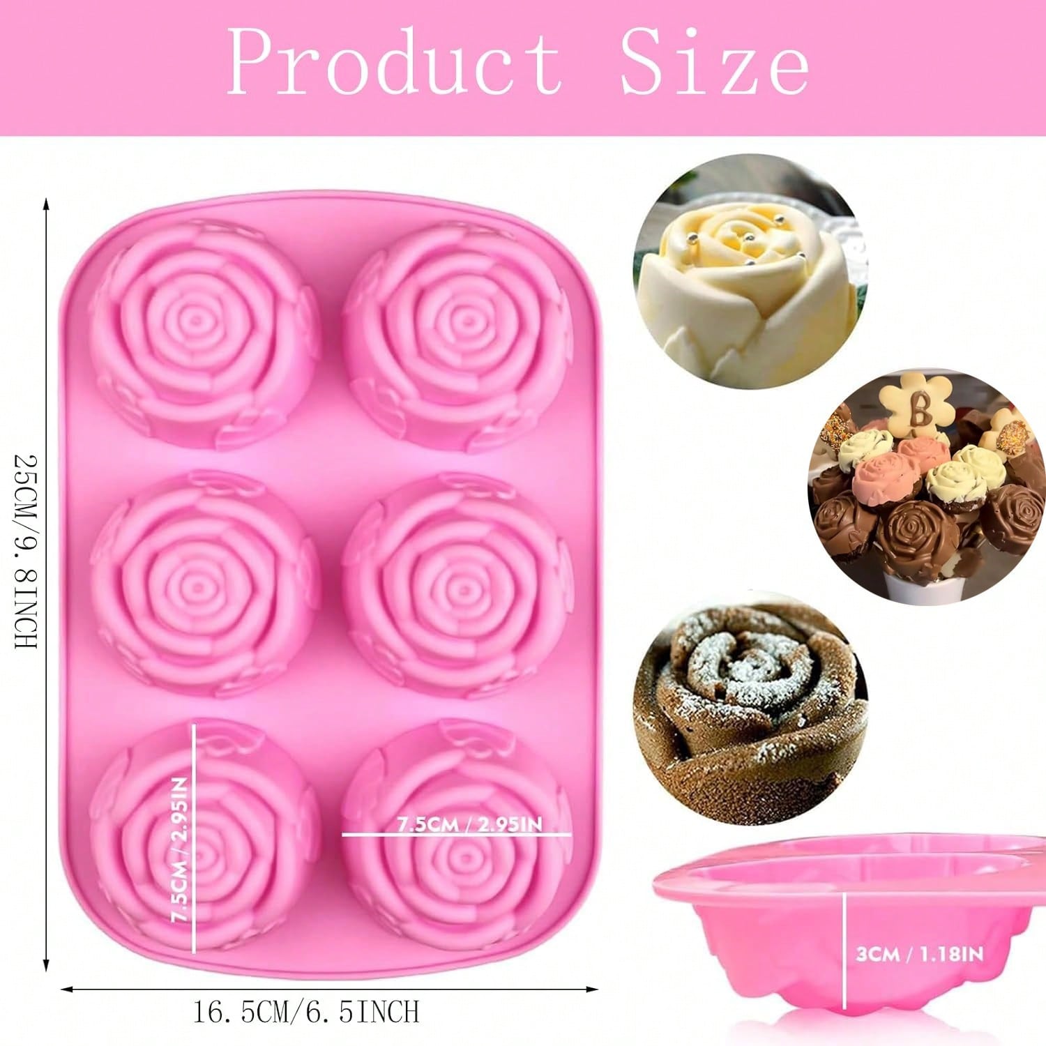 BAKER DEPOT Molde de silicone  - Soap Making Party avaliação e preço