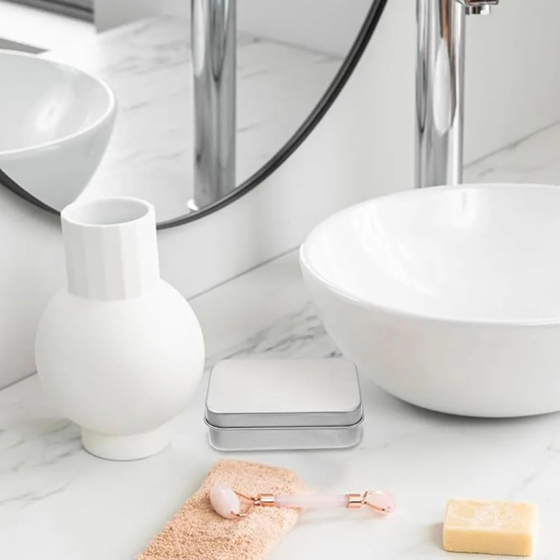 1PC Saboneteira Portátil de Al - Soap Dish Draining avaliação e preço