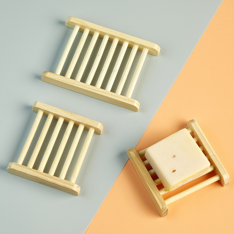 Pratos de sabão de madeira ban - Soap Dish Draining avaliação e preço