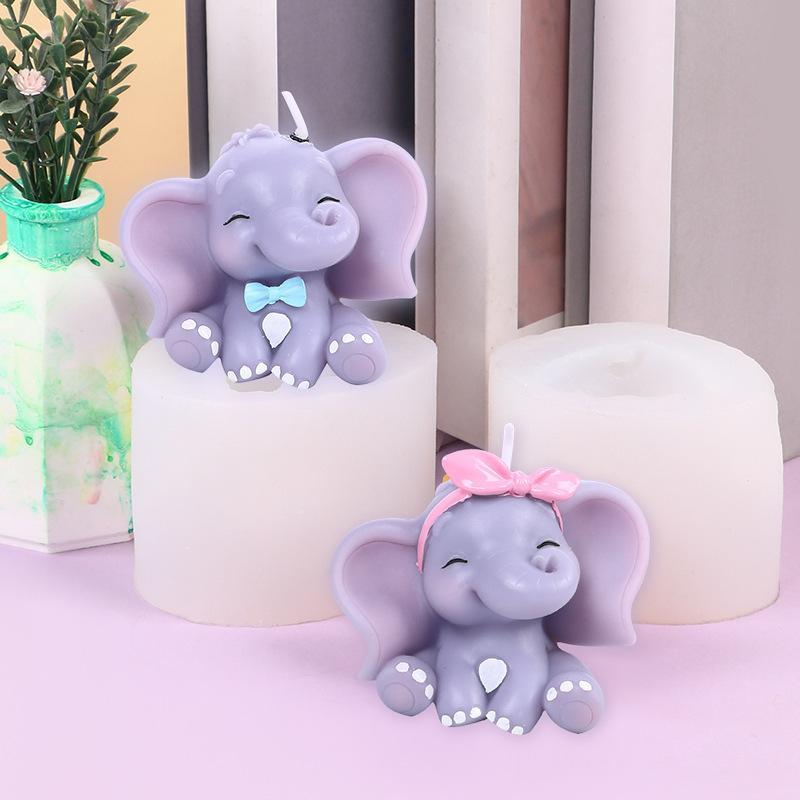Molde de Silicone 3D de Elefan - Soap Making Party avaliação e preço