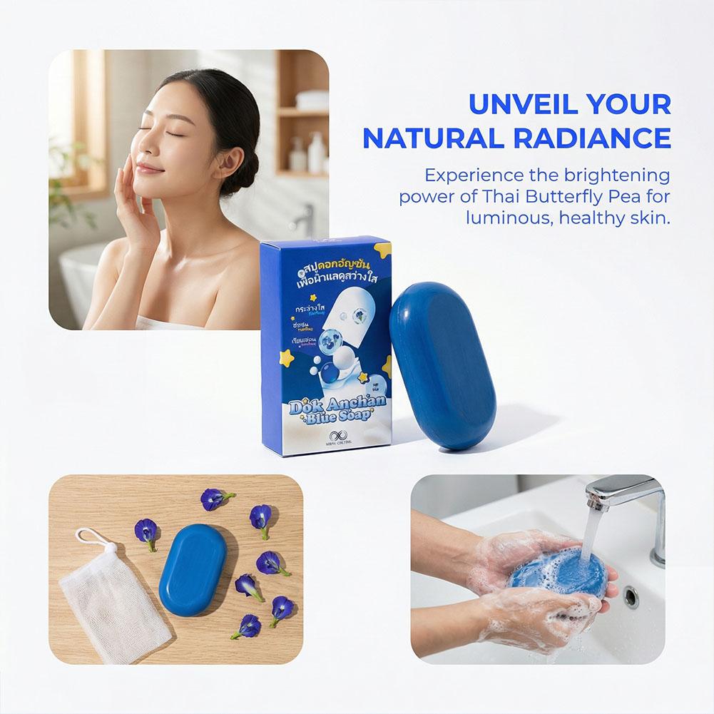 Sabonete Azul Dok Anchan 65G 1 - Castor Oil Soap avaliação e preço
