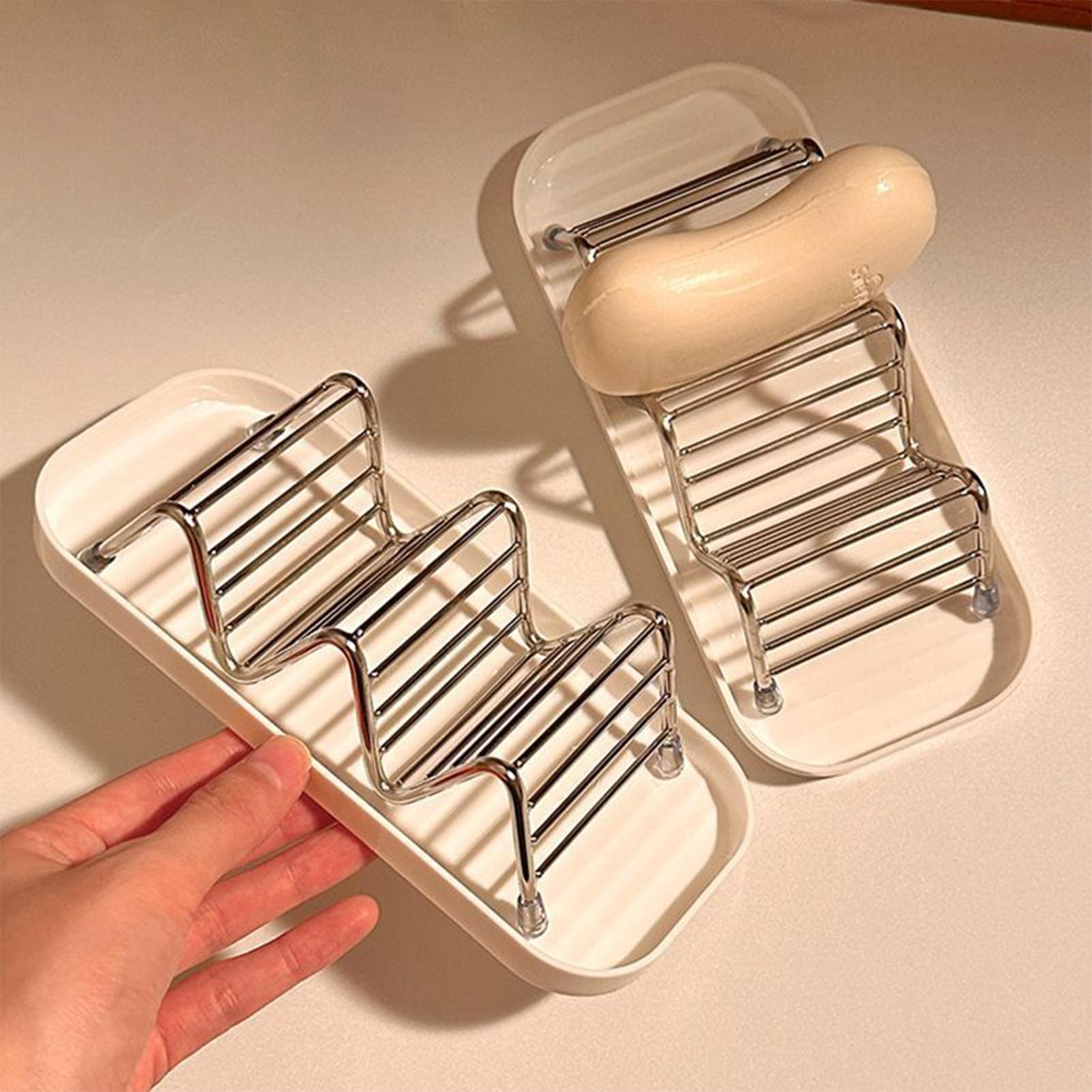 Suporte de saboneteira em aço  - Soap Dish Draining avaliação e preço
