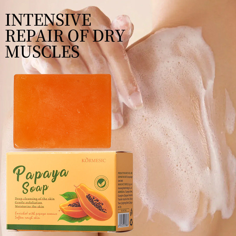 Sabonete de mamão feito à mão, - Castor Oil Soap avaliação e preço