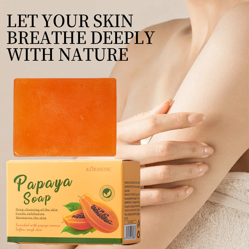 Sabonete de mamão feito à mão, - Castor Oil Soap avaliação e preço