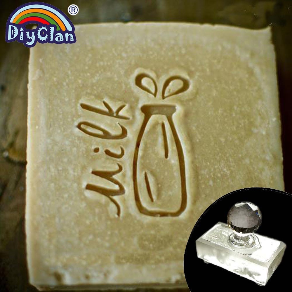 Carimbo de sabão de leite natu - Soap Making Goats Milk avaliação e preço