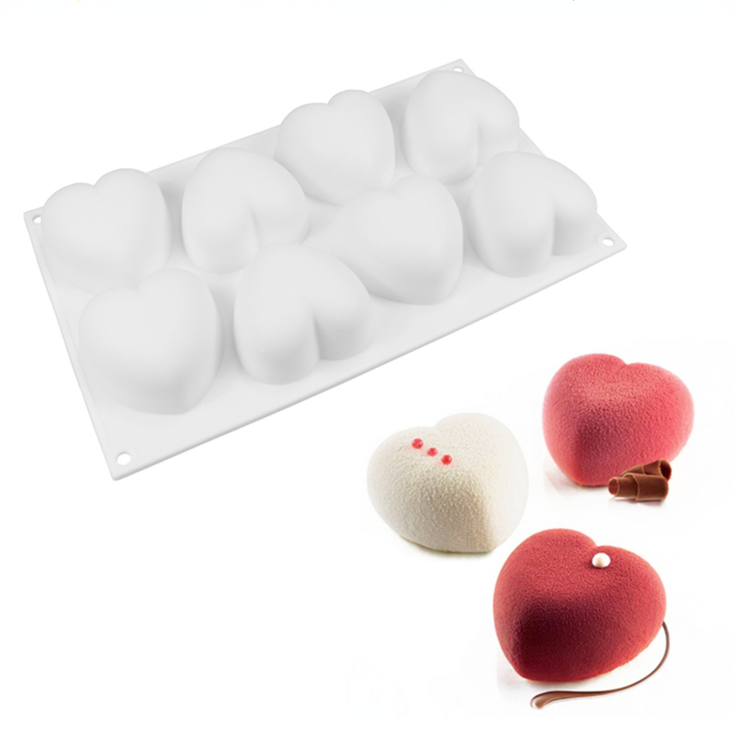 Amor coração silicone sabão mo - Soap Making Party avaliação e preço