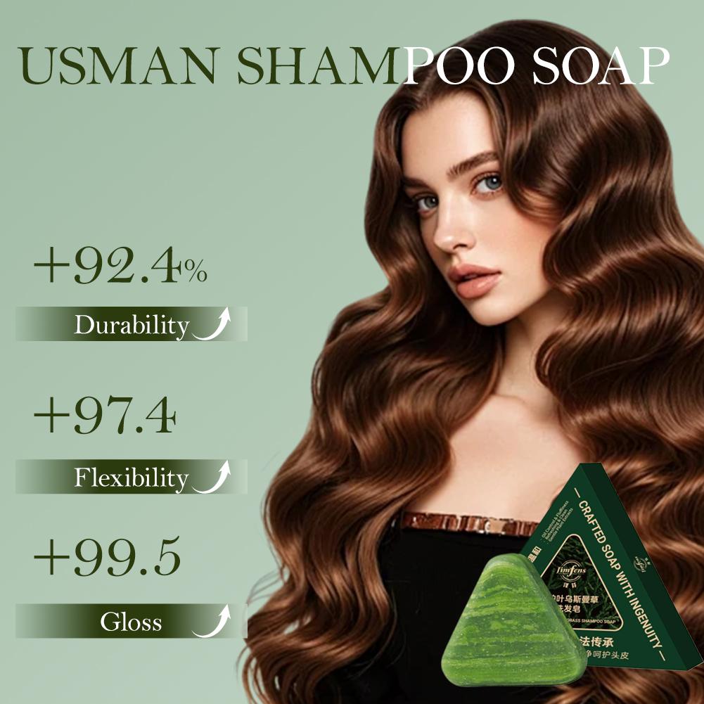 Usman Grass Shampoo Sabonete F - Castor Oil Soap avaliação e preço