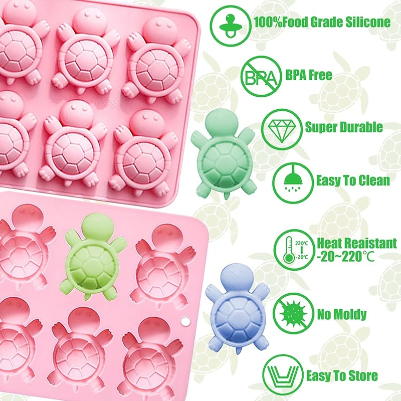 Molde de Silicone de Tartaruga - Soap Making Party avaliação e preço