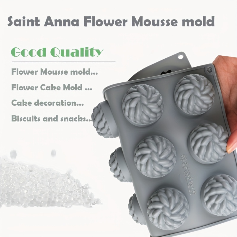 1 Forma de Bolo Santa Ana Flor - Soap Making Raw Material avaliação e preço