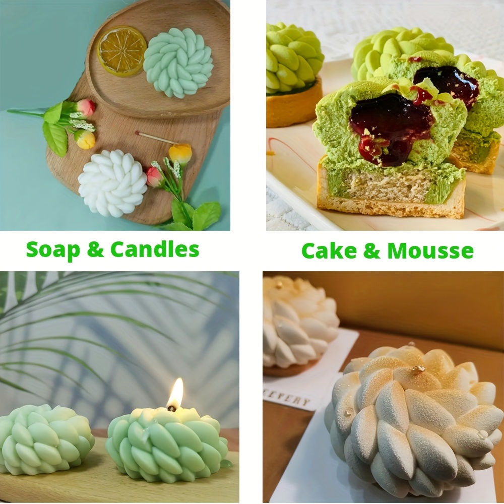 1 Forma de Bolo Santa Ana Flor - Soap Making Raw Material avaliação e preço