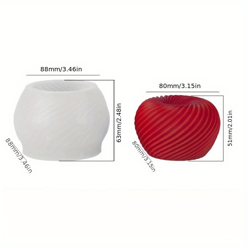 Um molde de silicone em format - Soap Making Organic avaliação e preço