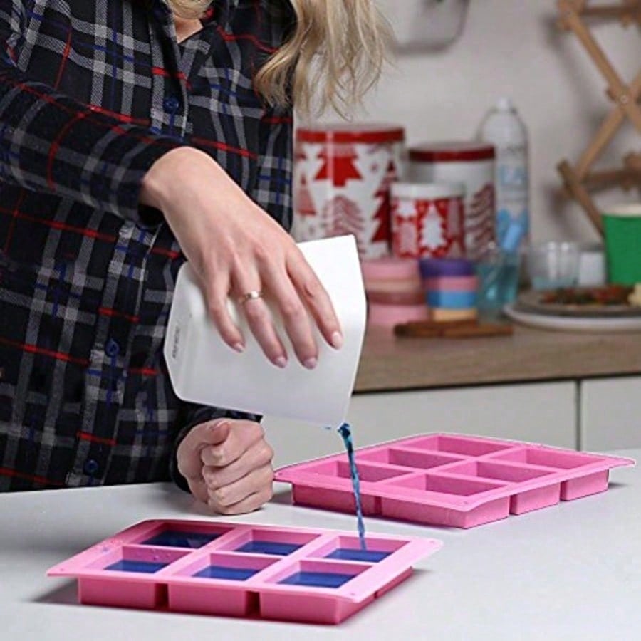 Pacote com 1-2 Moldes de Silic - Soap Making Party avaliação e preço