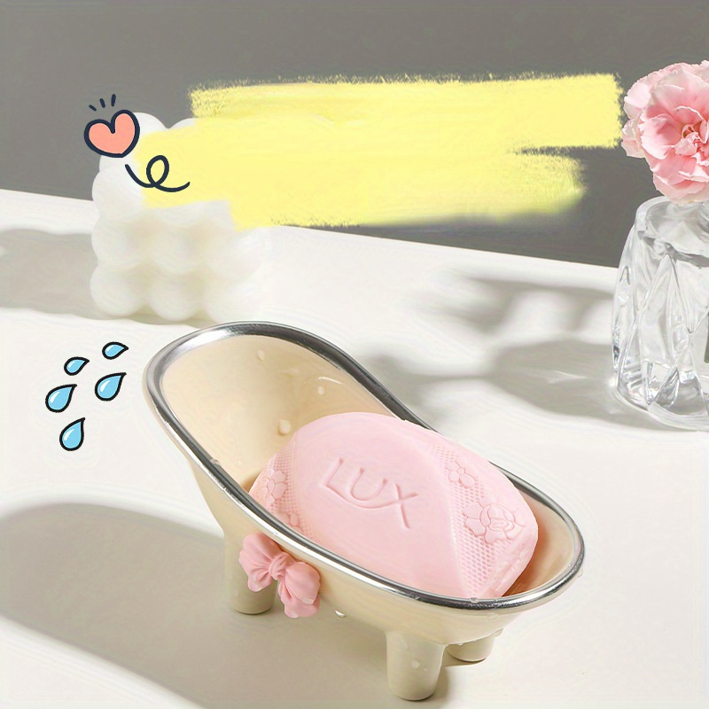 Saboneteira de Plástico Fofa p - Soap Dish Draining avaliação e preço