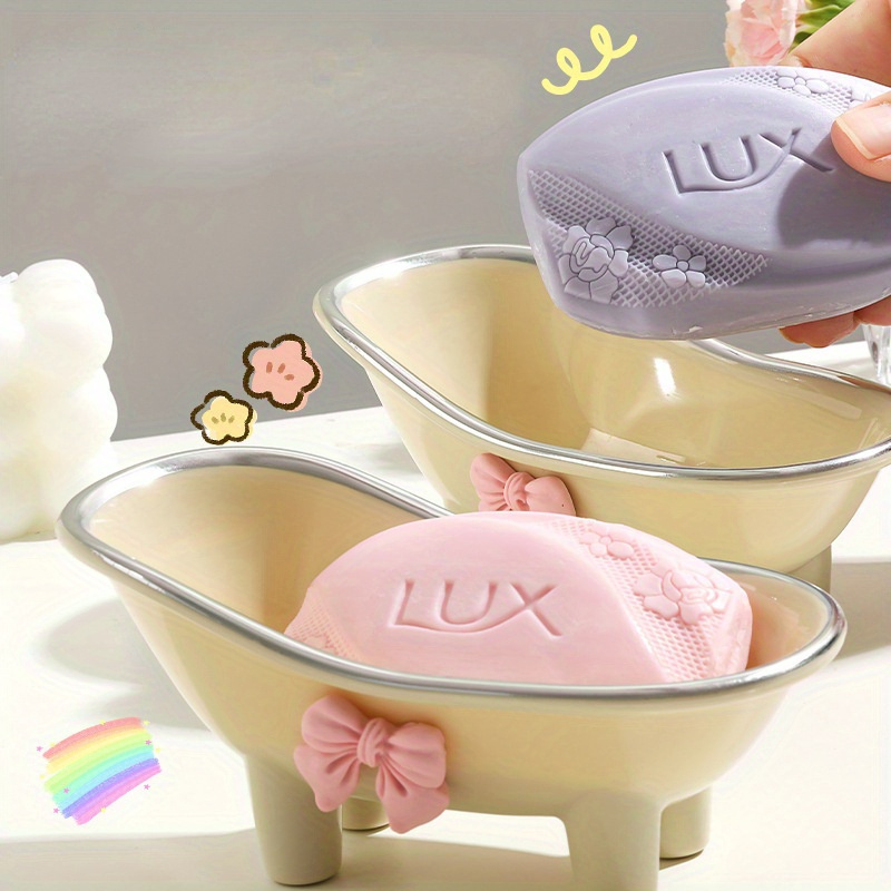 Saboneteira de Plástico Fofa p - Soap Dish Draining avaliação e preço