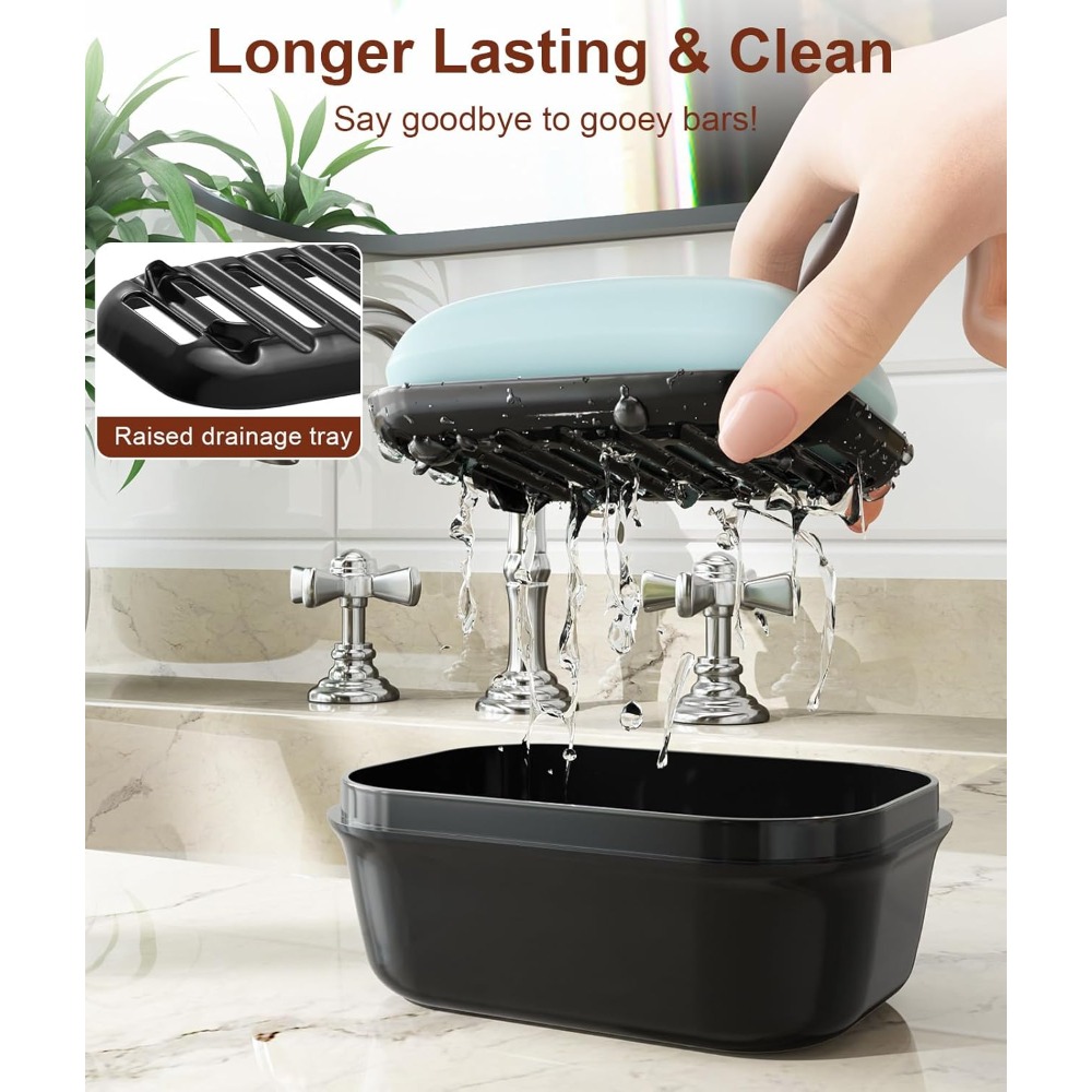 Saboneteira Hermética com Tamp - Soap Dish Draining avaliação e preço
