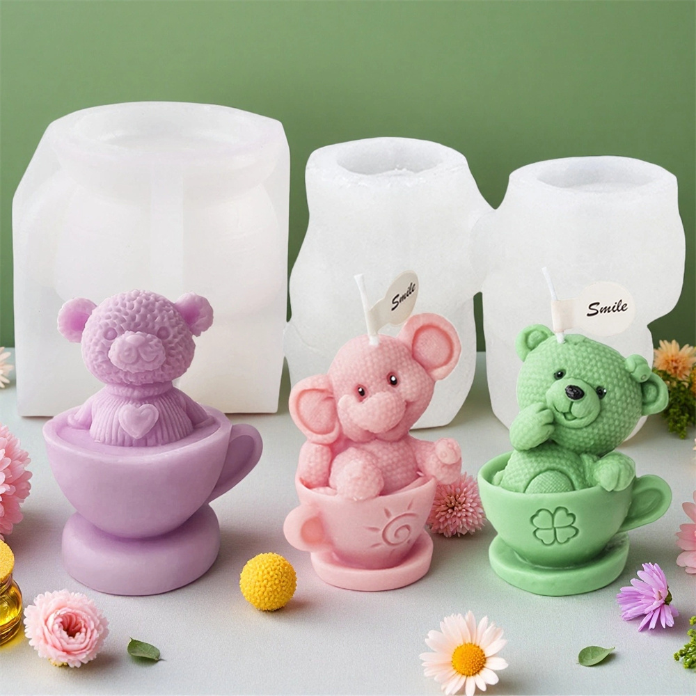 Urso de pelúcia em copo molde  - Soap Making Jug avaliação e preço
